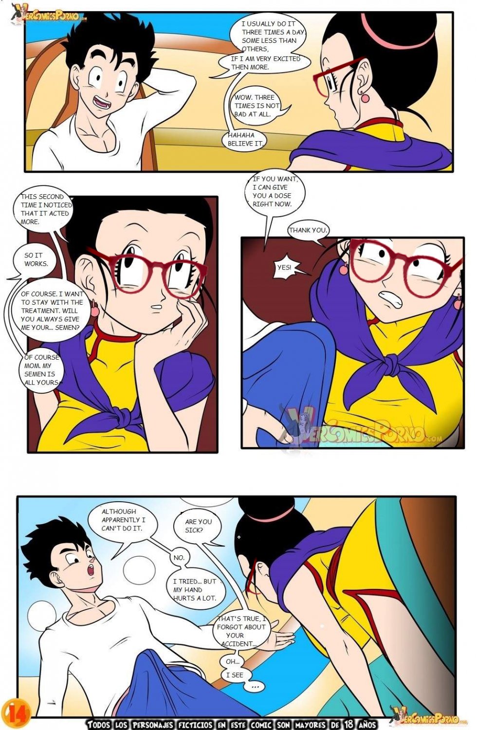 Dragon Ball - Milky Milk (glasses + cock ring edition) - EroMe